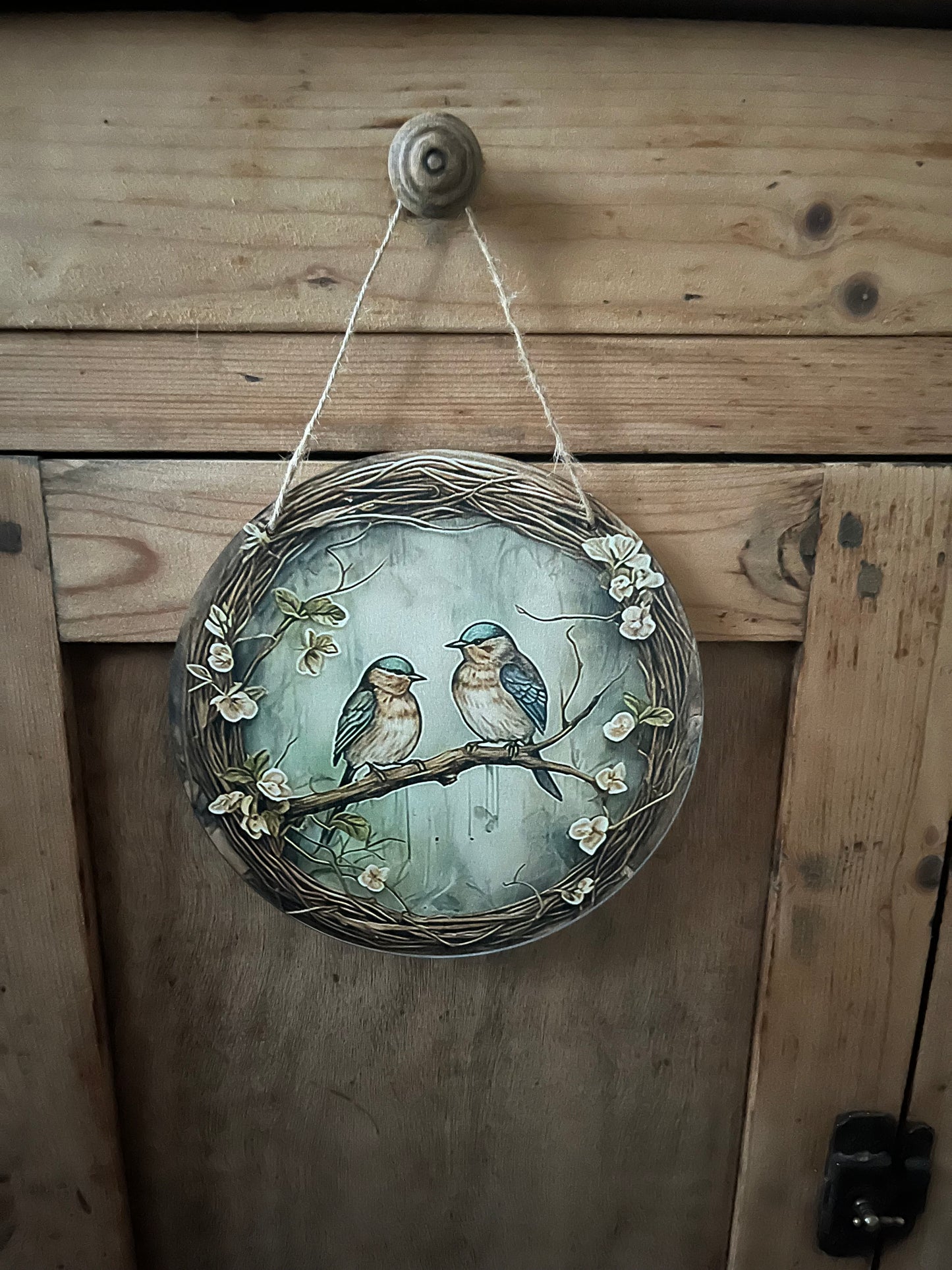 Plaque métal décorative