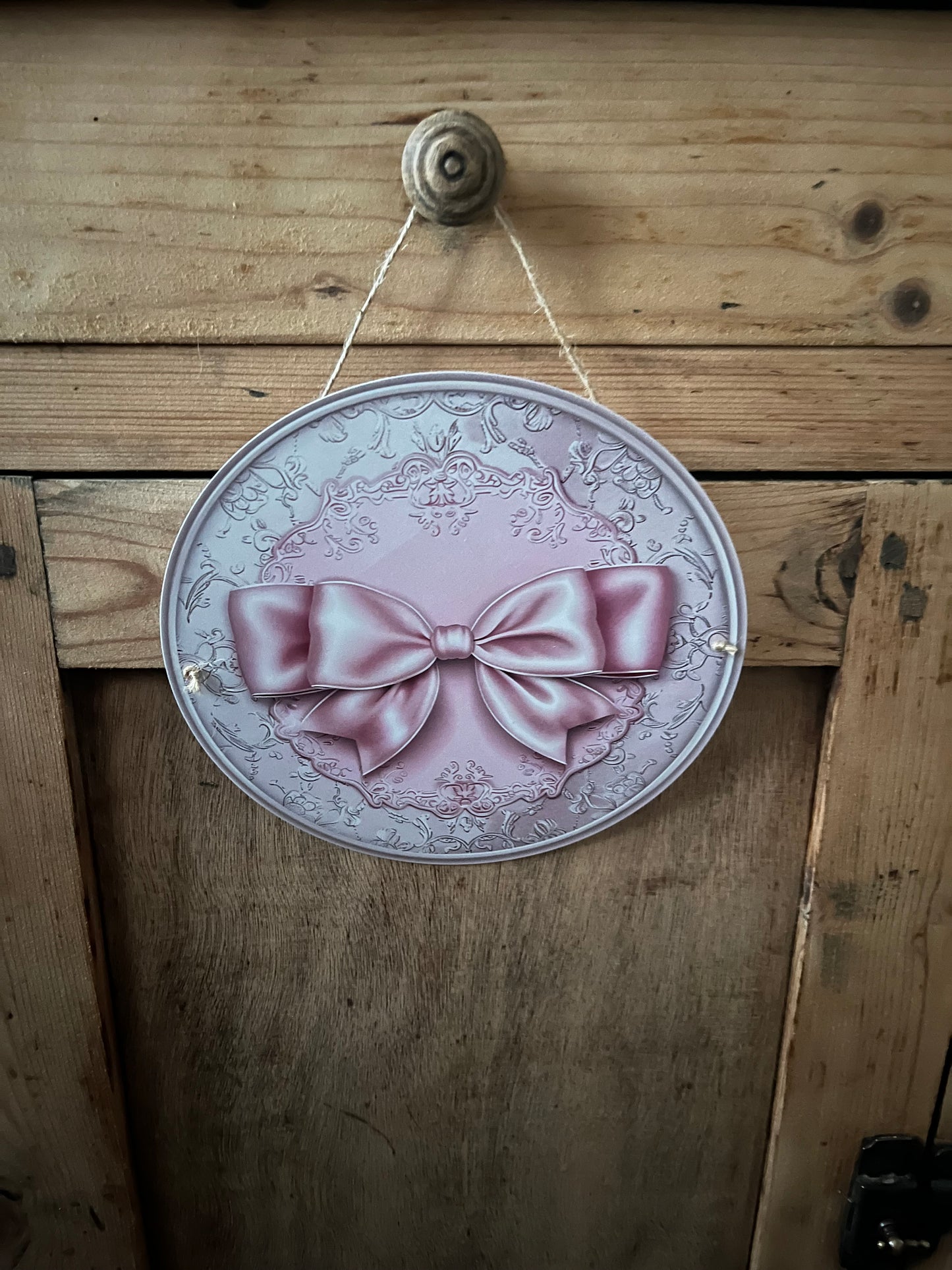 Plaque décorative shabby