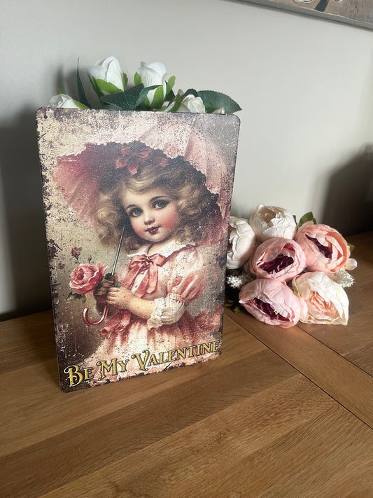 plaque métal décorative