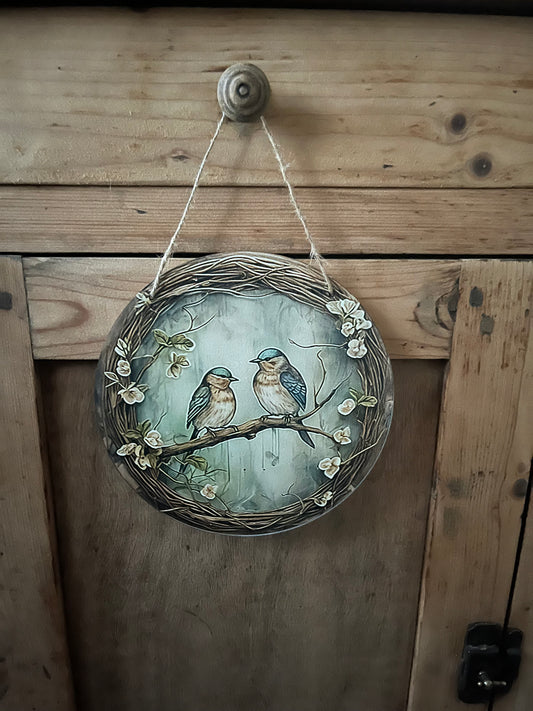 Plaque métal décorative